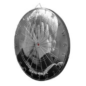 Cible de flechettes personnalisée (Devant droit)