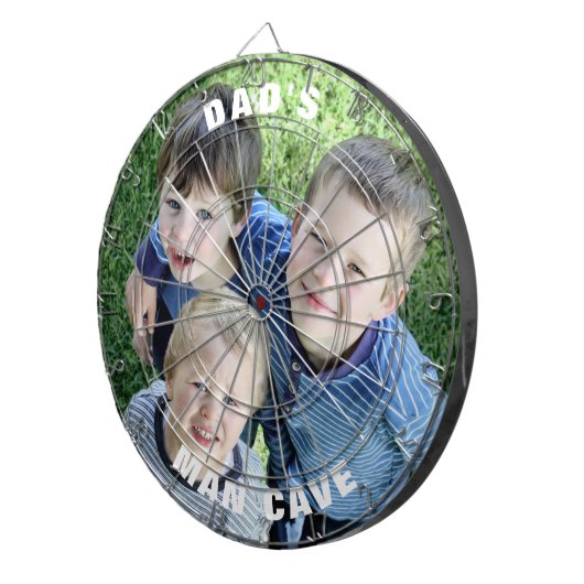 Cible de flechettes personnalisée (Devant droit)