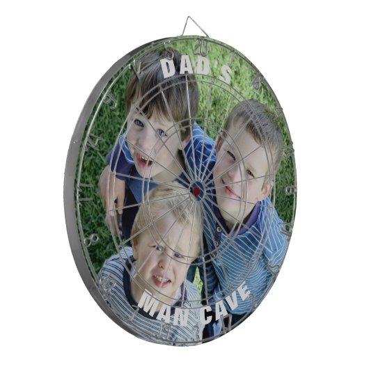 Cible de flechettes personnalisée (Devant gauche)