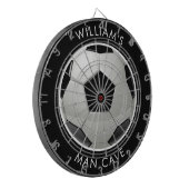 Cible de flechettes personnalisée du ballon de foo (Devant gauche)