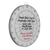 Cible de flechettes personnalisée - Tableau de bor (Devant gauche)