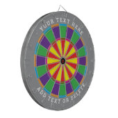 Cible de fléchettes personnalisée unique (Devant gauche)