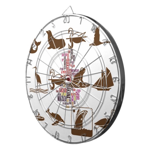 Cible De Fléchettes Personnaliser (Devant droit)