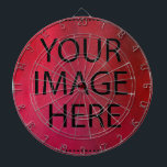 Cible De Fléchettes Personnaliser votre propre photo et texte personna<br><div class="desc">Vous pouvez ajouter votre photo préférée. C'est une idée cadeau parfaite. Personnalisez avec votre nom et d'autres textes.</div>
