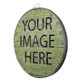 Cible De Fléchettes Personnaliser votre propre photo et texte personna (Devant droit)