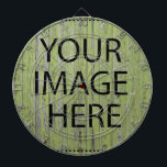 Cible De Fléchettes Personnaliser votre propre photo et texte personna<br><div class="desc">Vous pouvez ajouter votre photo préférée. C'est une idée cadeau parfaite. Personnalisez avec votre nom et d'autres textes.</div>