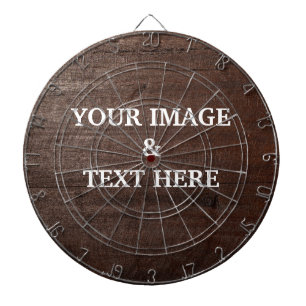 Cible De Fléchettes Personnalisez votre propre photo et texte