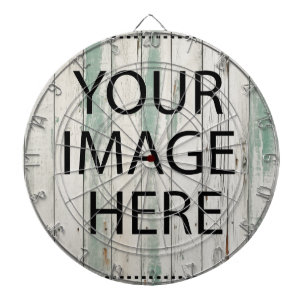Cible De Fléchettes Personnalisez Votre Propre Photo & Texte