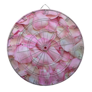 Cible De Fléchettes Pétales roses