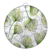 Cible De Fléchettes Pétales verts (Devant)