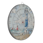 Cible De Fléchettes Phare bleu et blanc (Devant gauche)