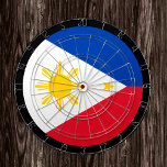 Cible De Fléchettes Philippine Flag Dartboard, Philippines /game board<br><div class="desc">Tableau noir : Philippines & philippines fléchettes de drapeau,  jeux d'amusement en famille - amour mon pays,  jeux d'été,  vacances,  fête des pères,  fête d'anniversaire,  étudiants / fans de sports</div>