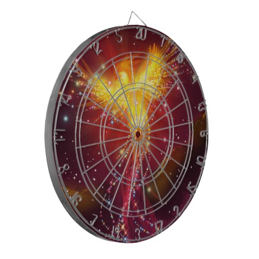 Cible De Fléchettes Phoenix en vol (Devant gauche)