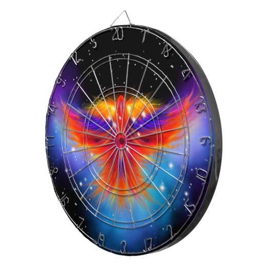 Cible De Fléchettes Phoenix Nebula (Devant droit)