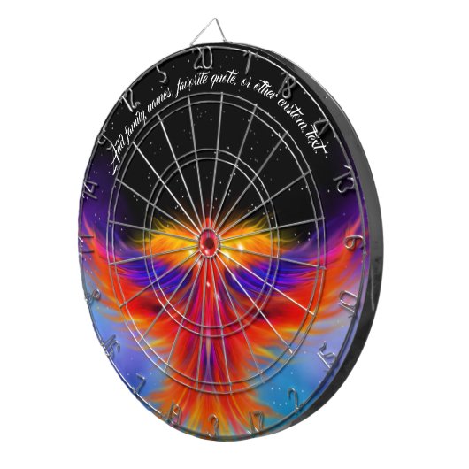 Cible De Fléchettes Phoenix Nebula (Devant droit)