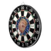 Cible De Fléchettes Photo de Donald Trump (Devant droit)