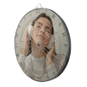 Cible De Fléchettes Photo personnalisée (Devant droit)