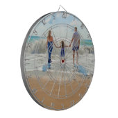 Cible de flechettes photo personnalisée avec vos p (Devant gauche)