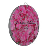 Cible De Fléchettes Photographie florale rose Nature (Devant gauche)