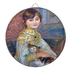 Cible De Fléchettes Pierre-Auguste Renoir - Enfant au chat