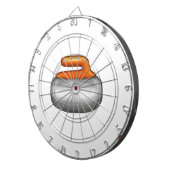 Cible De Fléchettes Pierre de curling Emoji (Devant droit)