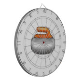 Cible De Fléchettes Pierre de curling Emoji (Devant gauche)