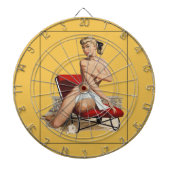 Cible De Fléchettes Pin- (Devant)