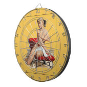 Cible De Fléchettes Pin- (Devant droit)