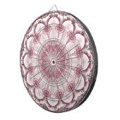 Cible De Fléchettes Pink Decorative Dartboard (Devant droit)