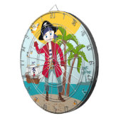 Cible De Fléchettes Pirate kid birthday (Devant droit)