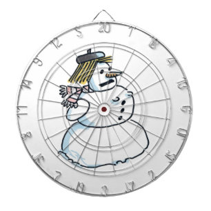 Cible De Fléchettes Piste de neige