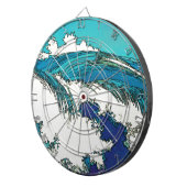 Cible De Fléchettes PixDezines konen uehara vagues océaniques, 上原 (Devant droit)