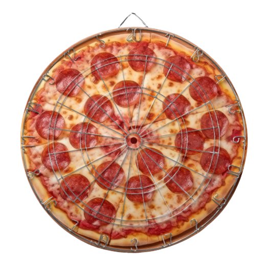 Cible De Fléchettes Pizza (Devant)