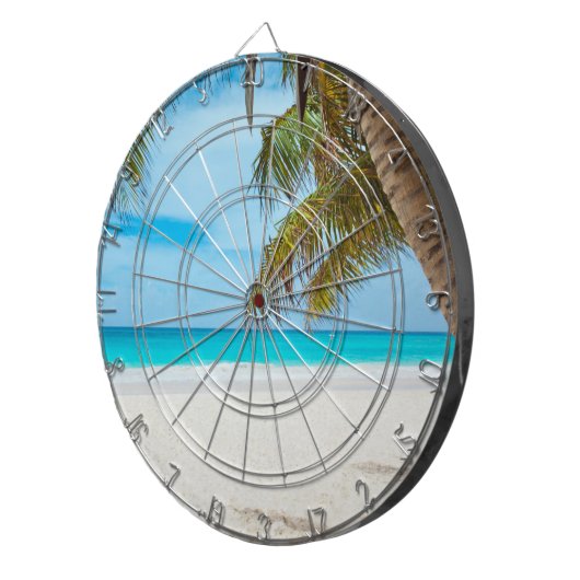 Cible De Fléchettes Plage du Paradis tropical (Devant droit)