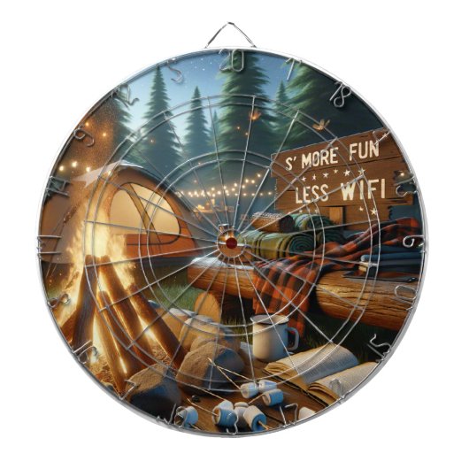 Cible De Fléchettes Planche à fléchettes de camping « S’more Fun » – D (Devant)