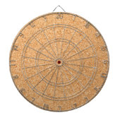 Cible De Fléchettes Planche à liège (Devant)