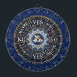 Cible De Fléchettes Planche à Pendule Diviser Jeu Angel Bleu<br><div class="desc">Une belle conception de plateau de pendule qui peut être utilisé avec votre pendule de cristal comme un ensemble pour un test de divination, une expérience ou un jeu. Alors que le pendule oscille, voyez quelles réponses émergent des forces psychiques et intuitives. Parfait pour ceux qui développent leur intuition, pour...</div>