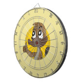 Cible De Fléchettes Platypus donnant des pouces dessin animé (Devant droit)