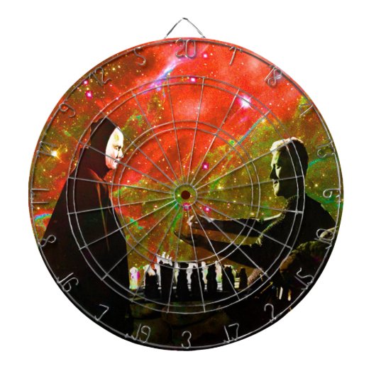 Cible De Fléchettes Playing Chess with Death (Devant)