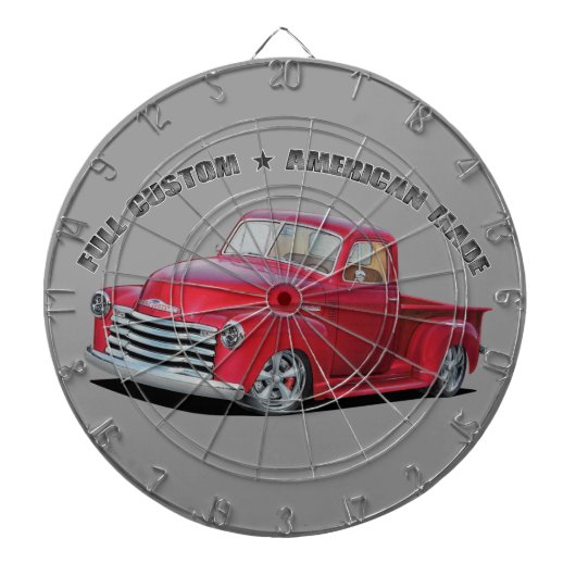 Cible De Fléchettes Pleine coutume (Devant)