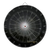 Cible De Fléchettes PLEINE LUNE, panneau de dard NOIR de CIEL (Devant)