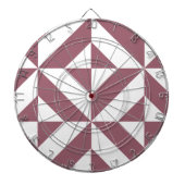 Cible De Fléchettes Plum Geometric Deco Cube Pattern (Devant)