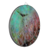 Cible De Fléchettes Plumes Pastel Peacock (Devant gauche)