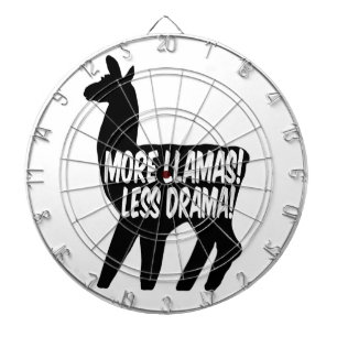 Cible De Fléchettes Plus de lamas moins de drame