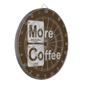 Cible De Fléchettes Plus de tableau périodique du café (Devant gauche)