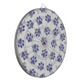 Cible De Fléchettes Poches de Doodle, Paws de Chien, Paws Bleus de Mar (Devant gauche)