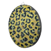 Cible De Fléchettes Poil léopard d'art 4 (Devant droit)