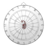 Cible De Fléchettes Point rouge (Devant)