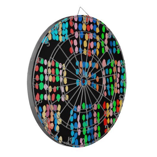 Cible De Fléchettes Points colorés (Devant gauche)