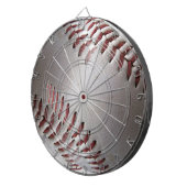 Cible De Fléchettes Points de suture de baseball abstraits (Devant droit)